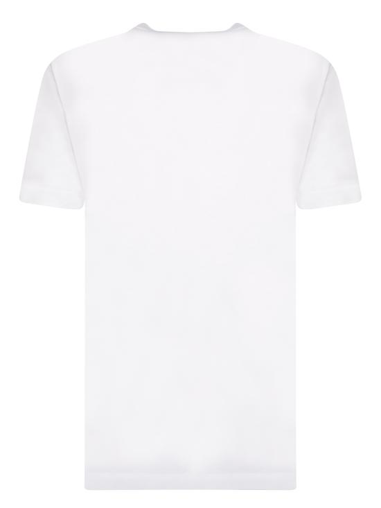 25FW 몽클레어 크리스탈 로고 티셔츠  8C00017 829FB 033 White - MONCLER