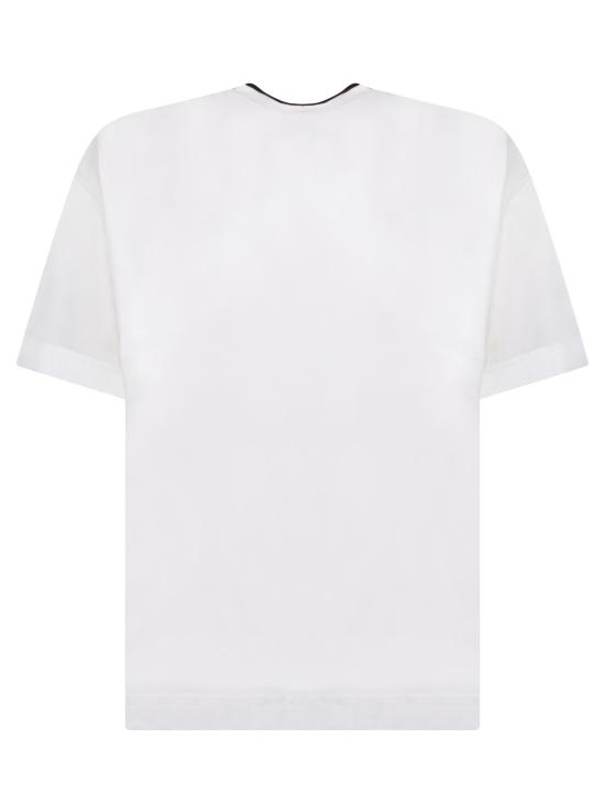 25FW 엠포리오 아르마니 탑 6D1TP0 1JOSZ 01P9 White - EMPORIO ARMANI