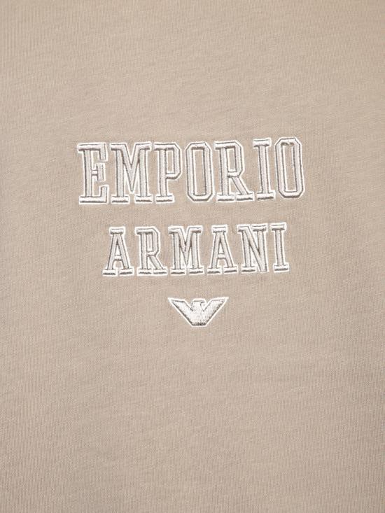 25FW 엠포리오 아르마니 탑 6D1TQ9 1JWZZ 01P6 Beige - EMPORIO ARMANI