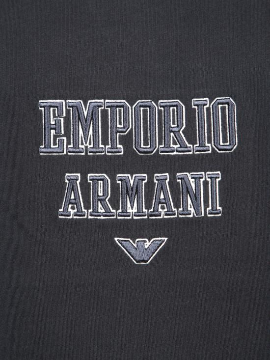 25FW 엠포리오 아르마니 탑 6D1TQ9 1JWZZ 09U3 Blue - EMPORIO ARMANI