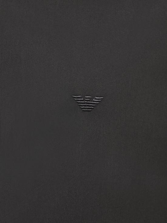 25FW 엠포리오 아르마니 긴팔 셔츠 8N1C09 1NI9Z 0999 Black - EMPORIO ARMANI