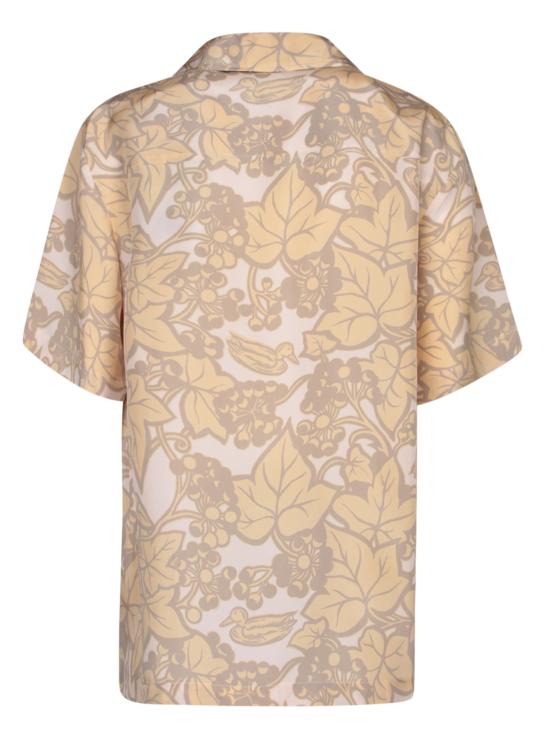 25FW 버버리 아이비 실크 셔츠 8092509 B8775 Beige - BURBERRY