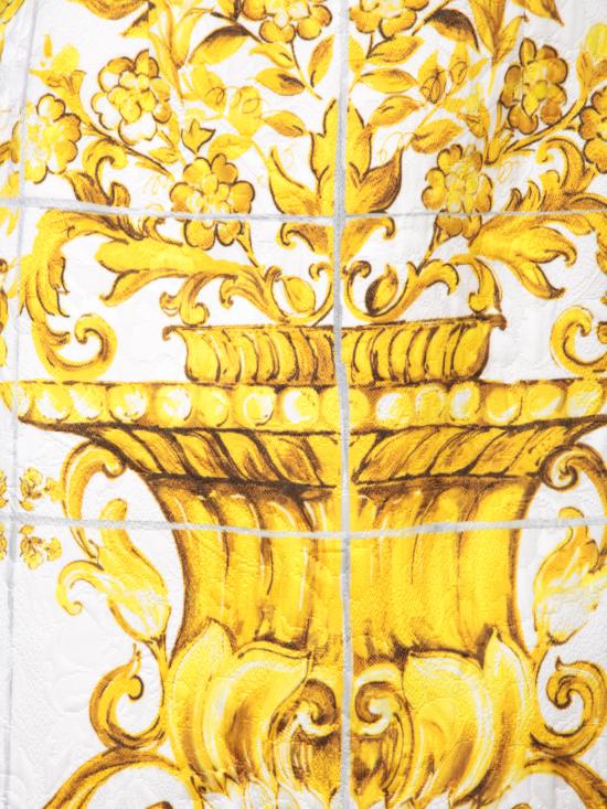 25FW 돌체앤가바나 숏 원피스 F68A8T FPTAH HG3TN Yellow - DOLCE & GABBANA