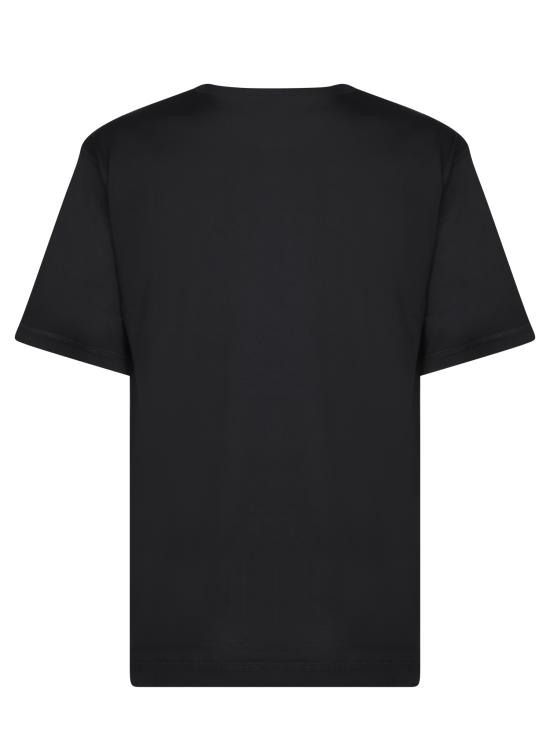 25FW 돌체앤가바나 반팔 티셔츠 G8PN9Z G7NYE N0000 Black - DOLCE & GABBANA