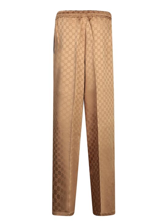 25FW 구찌 GG 자카드 팬츠 794774 XJGSE 2603 Brown - GUCCI