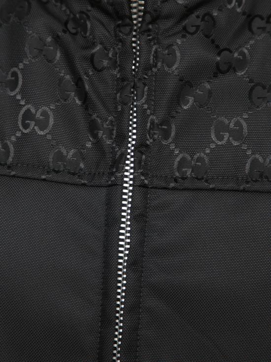 25FW 구찌 헤비 나일론 베스트 794831 ZARAM 1000 Black - GUCCI