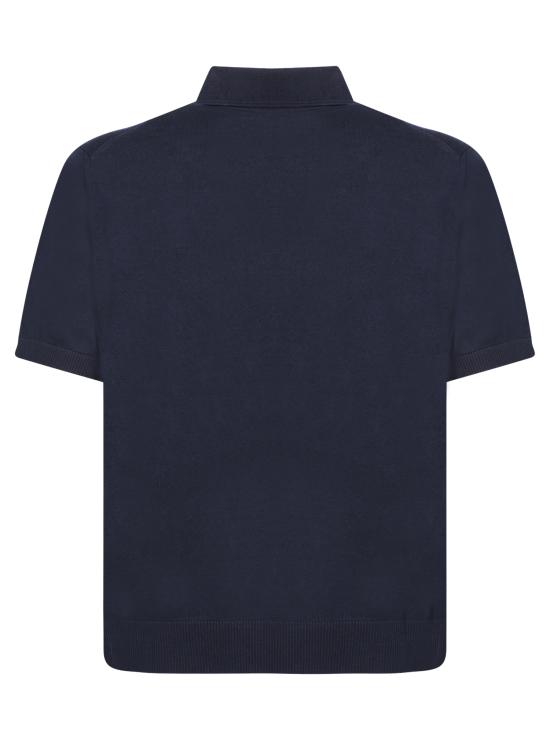 25FW 에트로 폴로 티셔츠 MRKF0004 AC258 B0065 Blue - ETRO