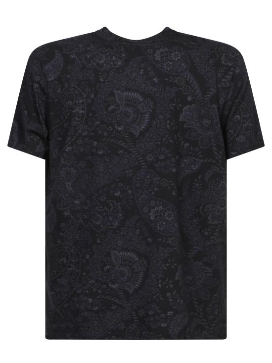 25FW 에트로 반팔 티셔츠 MRMA0002 AJ253 X0883 Blue - ETRO