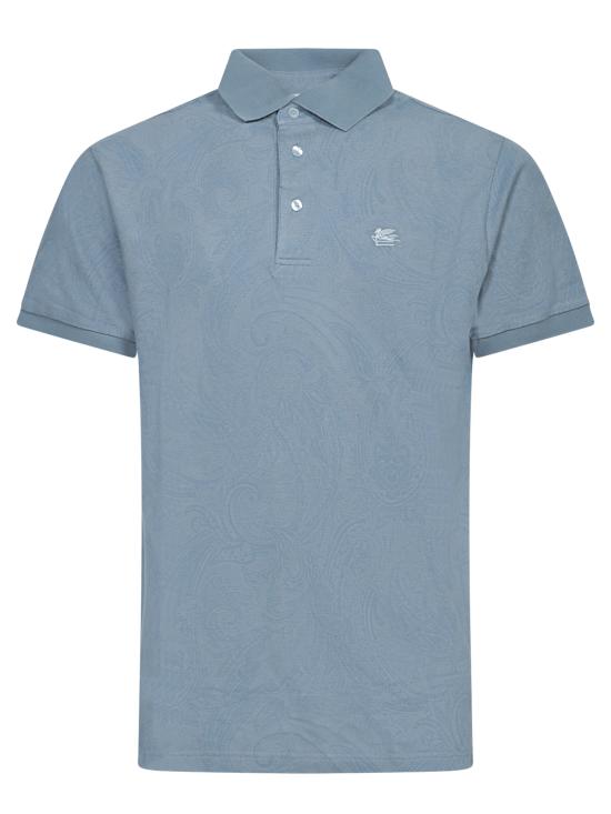 25FW 에트로 폴로 티셔츠 MRMD0004 AJ234 X0880 Blue