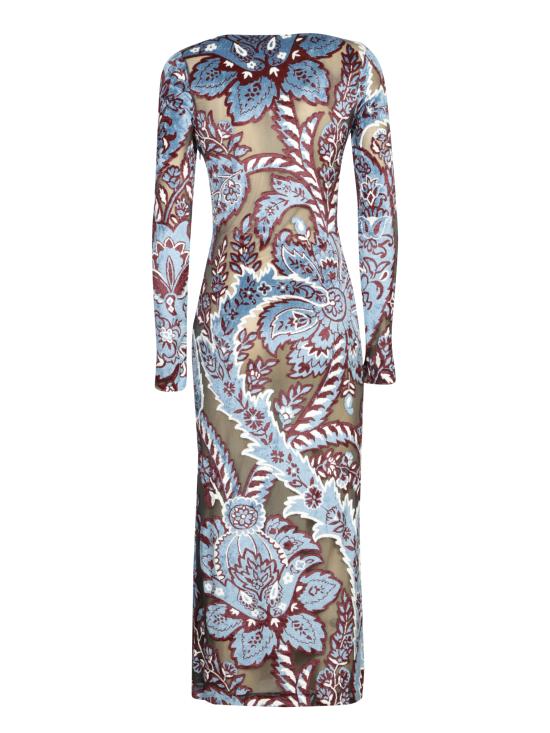 25FW 에트로 롱 원피스 WRHA0199 99JJD03 S9880 Bordeaux - ETRO