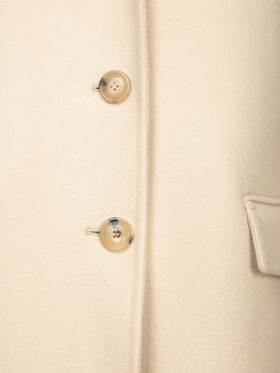 25FW 에르마노 설비노 코트 D456D303R HNG 41107 White - ERMANNO SCERVINO