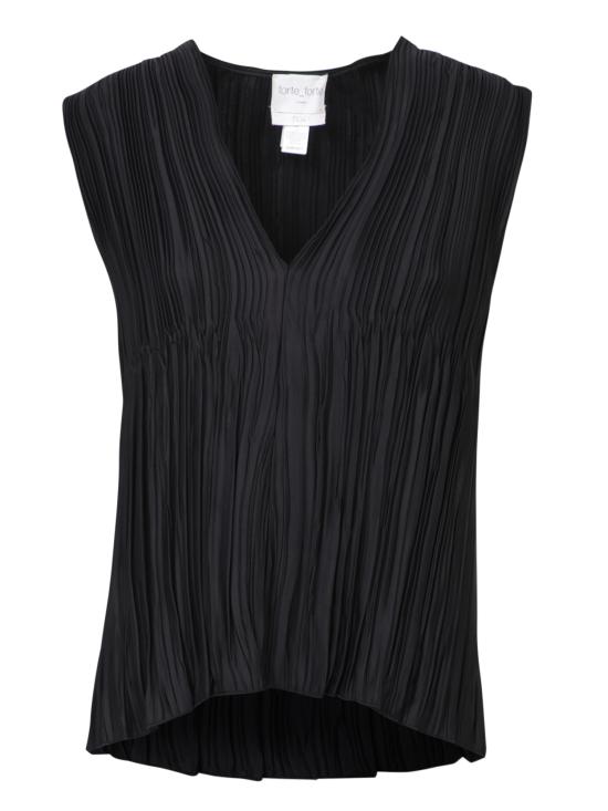 25FW 포르테포르테 민소매 티셔츠 12894 8003 Black