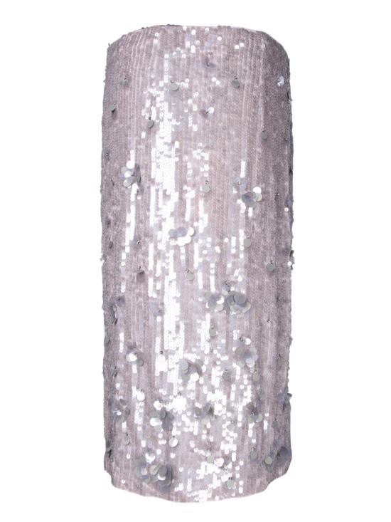 25FW 파로쉬 미디 스커트 D620654 GLOW 018 Beige - PAROSH