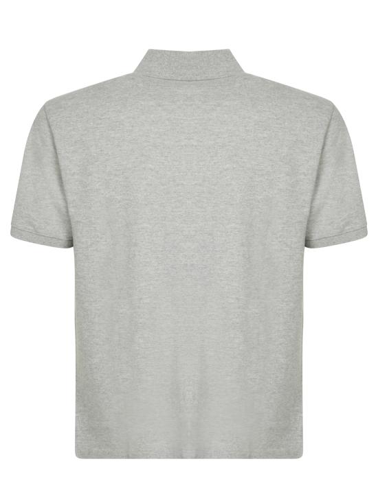 25FW 생로랑 카산드라 피케 폴로 셔츠 798944 Y37HC 1403 Grey - SAINT LAURENT