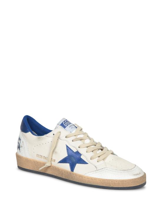 26SS 골든구스 볼스타 블루 스타 스니커즈 GMF00117 F002198 10327 White - GOLDEN GOOSE