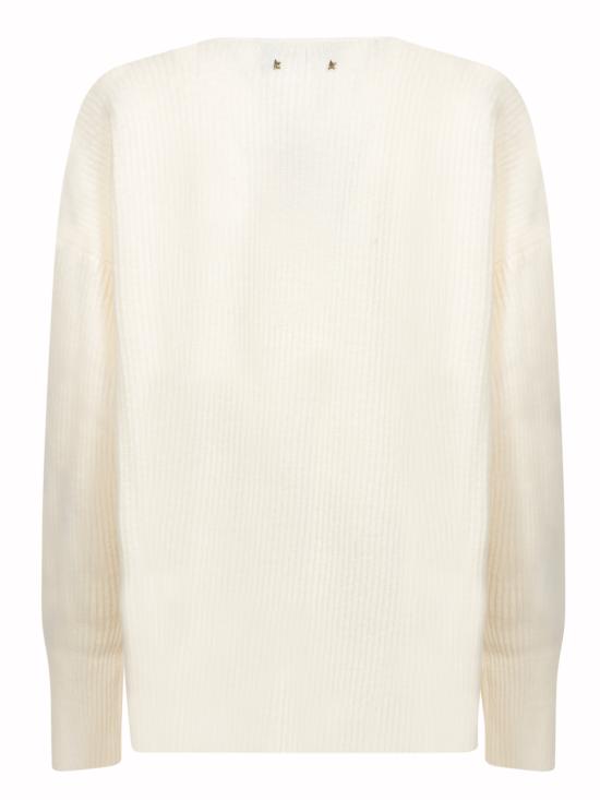 25FW 골든구스 가디건 GWP01958 P001703 11560 White - GOLDEN GOOSE