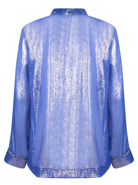  포르테포르테 블라우스 12395 5015 Blue - FORTE FORTE