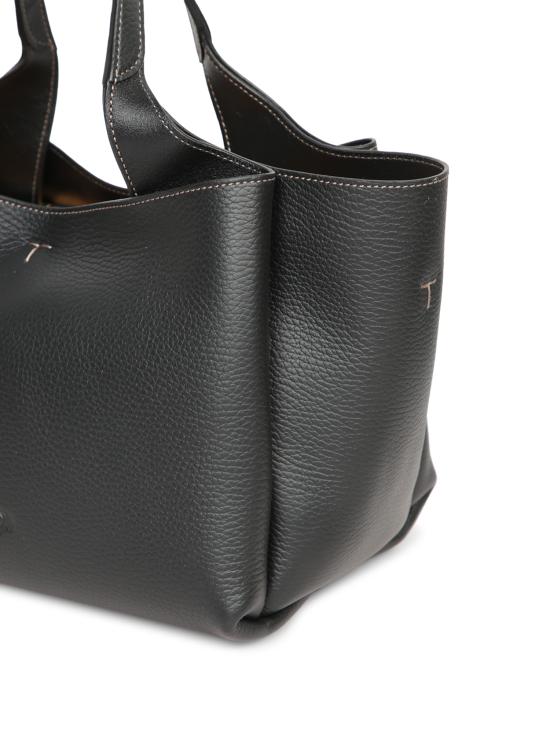 25SS 토즈 토트백 XBWAPAF L100QRI B999 Black - TODS