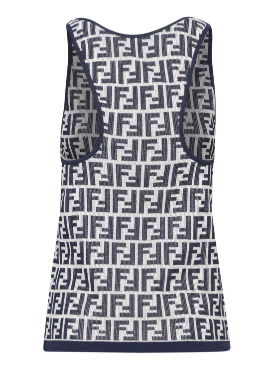 25FW 펜디 민소매 티셔츠 FZXC39 ASOT F1PO6 White - FENDI