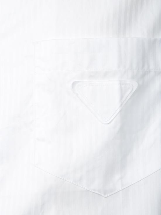 25SS 프라다 반팔 셔츠 UCS414 16CI F0009 White - PRADA