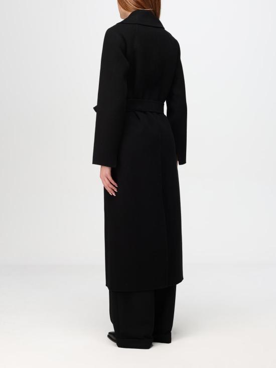 25FW 에스막스마라 폴도 코트 2429016043600 013 Black - 'S MAX MARA