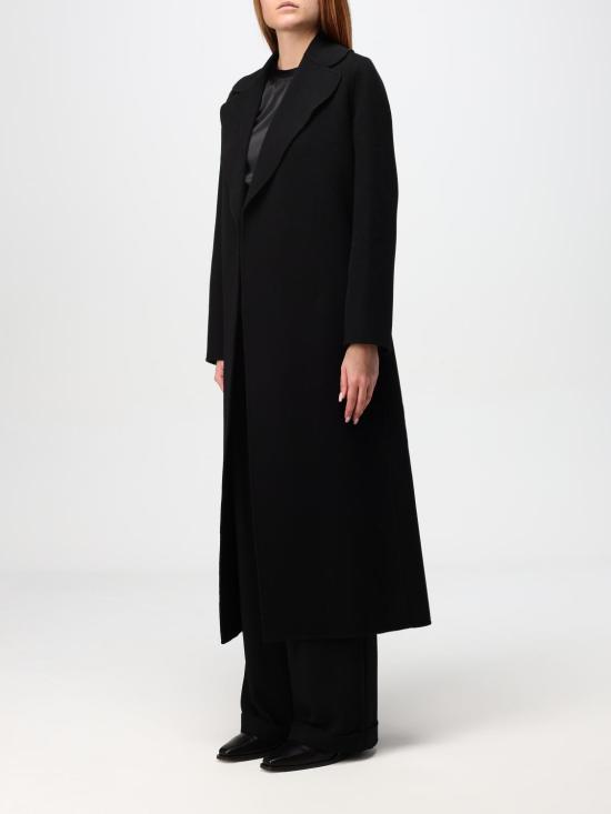 25FW 에스막스마라 폴도 코트 2429016043600 013 Black - 'S MAX MARA