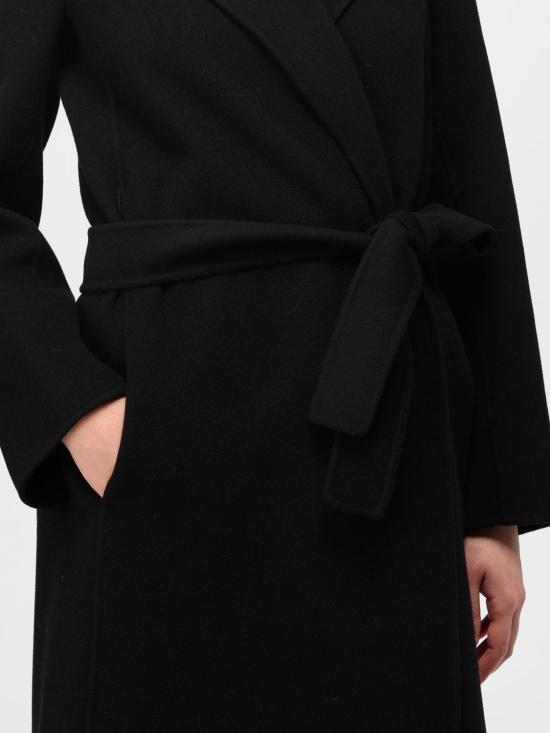 25FW 에스막스마라 폴도 코트 2429016043600 013 Black - 'S MAX MARA