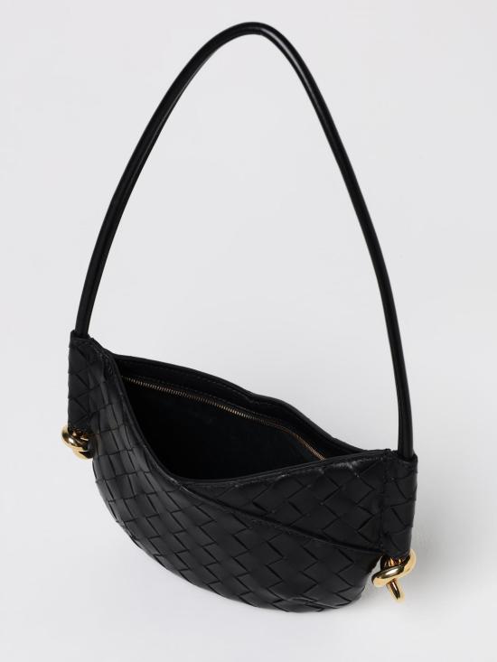 26SS 보테가베네타 베이비 솔스티스 숄더백 796378VCPP1 1019 Black - BOTTEGA VENETA