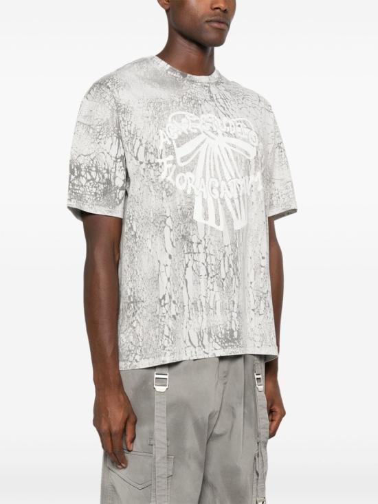 25SS 아크네 스튜디오 반팔 티셔츠 CL0298TSHI000078 FADEBLACK - ACNE STUDIOS