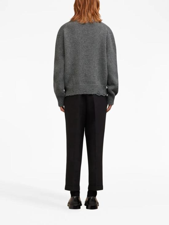  아미 스웨터 H23UKS227KN0016 anthracite - AMI