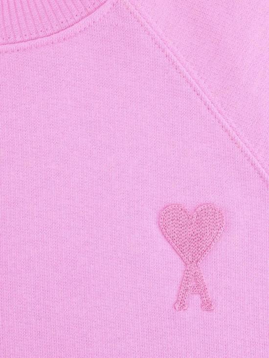  아미 긴팔 티셔츠 USW004747 pink - AMI