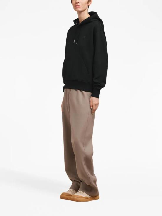  아미 후드 티셔츠 E25USW203730 black - AMI