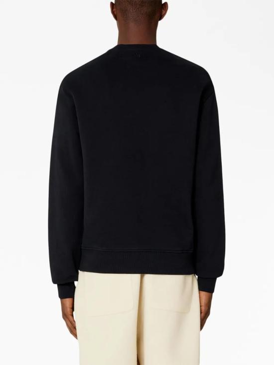  아미 긴팔 티셔츠 BFUSW001730 black - AMI