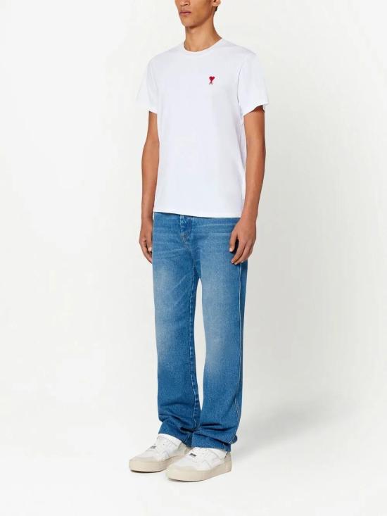  아미 반팔 티셔츠 BFUTS001724 white - AMI