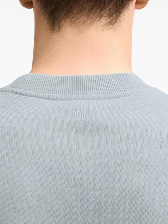  아미 긴팔 티셔츠 H24USW035730 blue - AMI