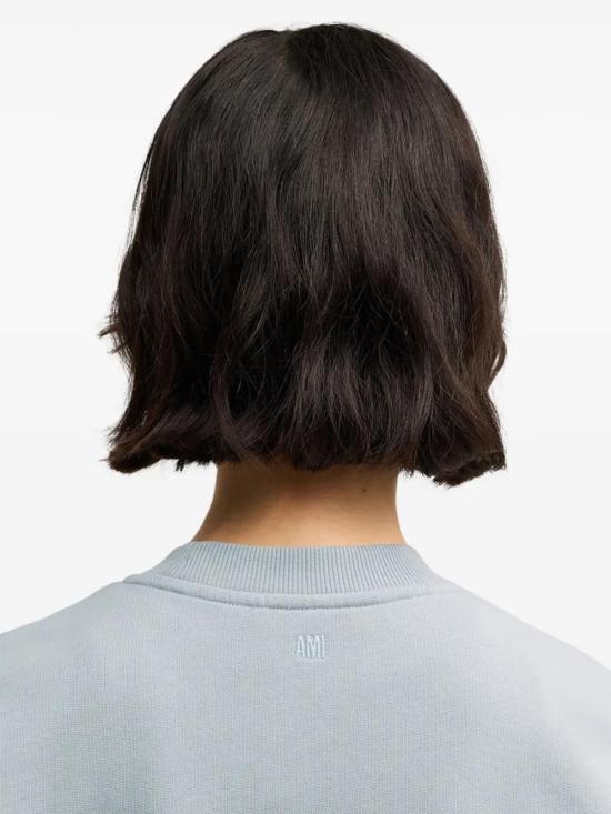  아미 긴팔 티셔츠 H24USW035730 blue - AMI