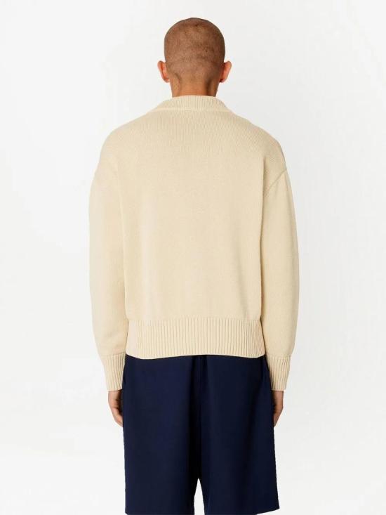  아미 가디건 UKC008016 beige - AMI