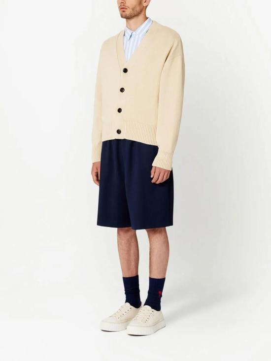  아미 가디건 UKC008016 beige - AMI