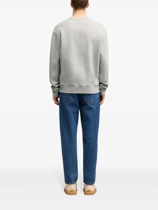  아미 긴팔 티셔츠 E25BFUSW035730 grey - AMI