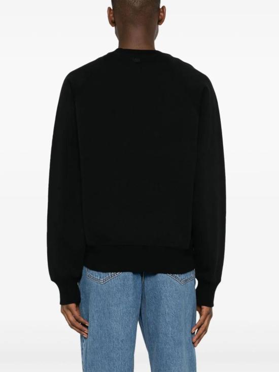  아미 긴팔 티셔츠 E25BFUSW005747 black - AMI