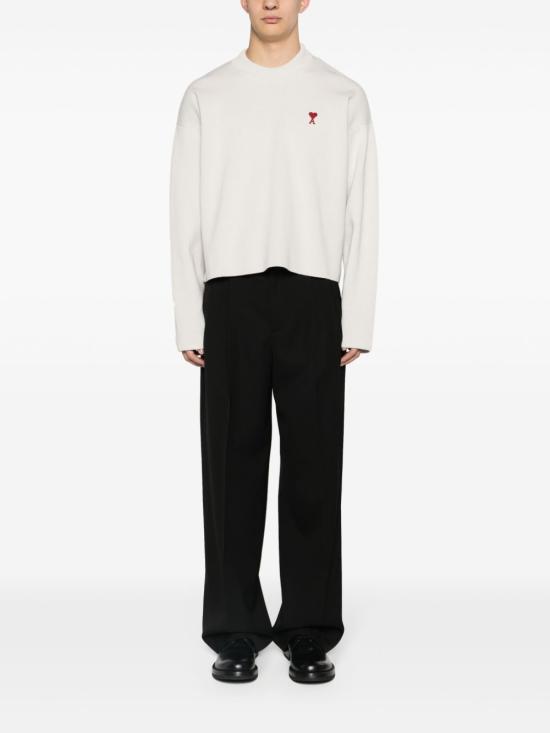  아미 스웨터 E24UKS046KN0042 grey - AMI