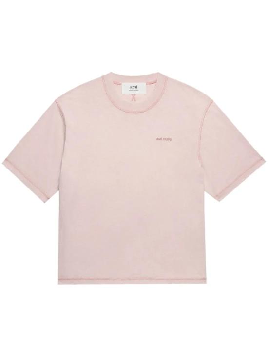  아미 반팔 티셔츠 H23UTS016JE0051 pink