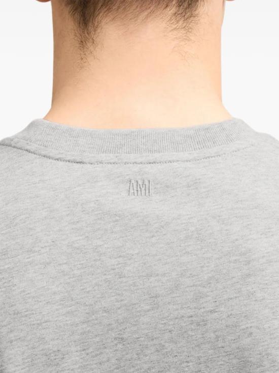  아미 반팔 티셔츠 E25BFUTS035724 grey - AMI
