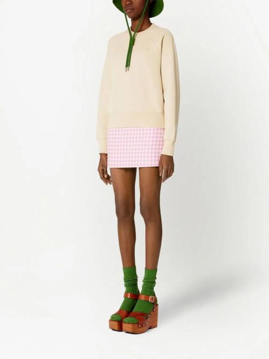  아미 긴팔 티셔츠 USW004747 vanilla - AMI