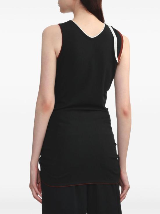  르메르 민소매 티셔츠 TO1169LJ1010 black - LEMAIRE