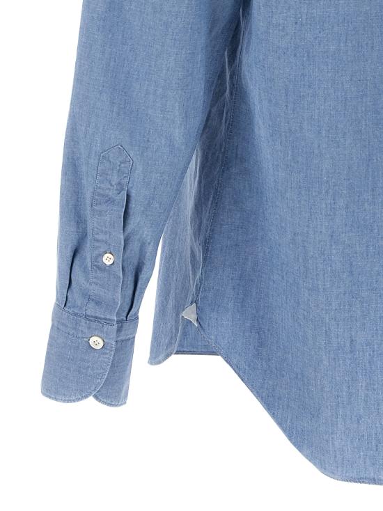 25FW 피나모레 데님 셔츠 C0158D01 Blue - FINAMORE