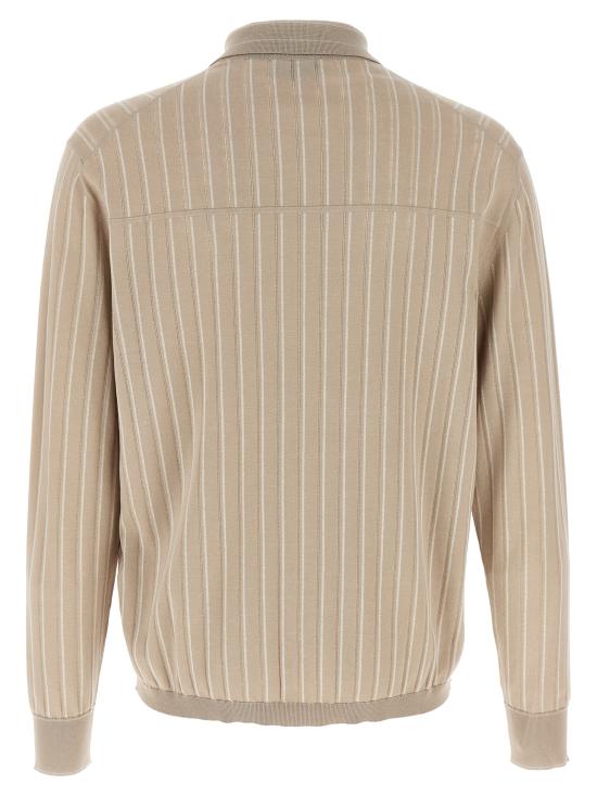 25SS 브리오니 긴팔 셔츠 UMRM0LPCK129790 Beige - BRIONI
