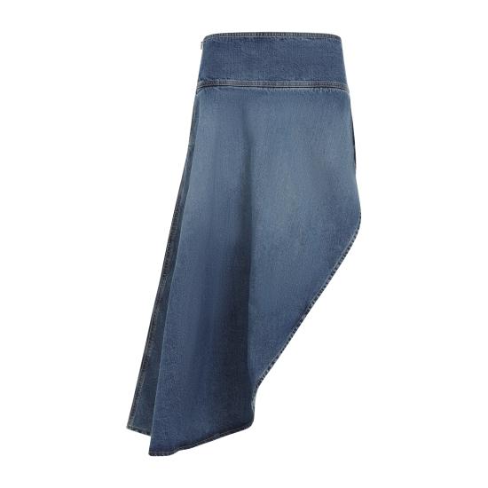 25SS 알라이아 숏 스커트 AA9J0561T536A 525 BLEU VINTAGE - ALAIA