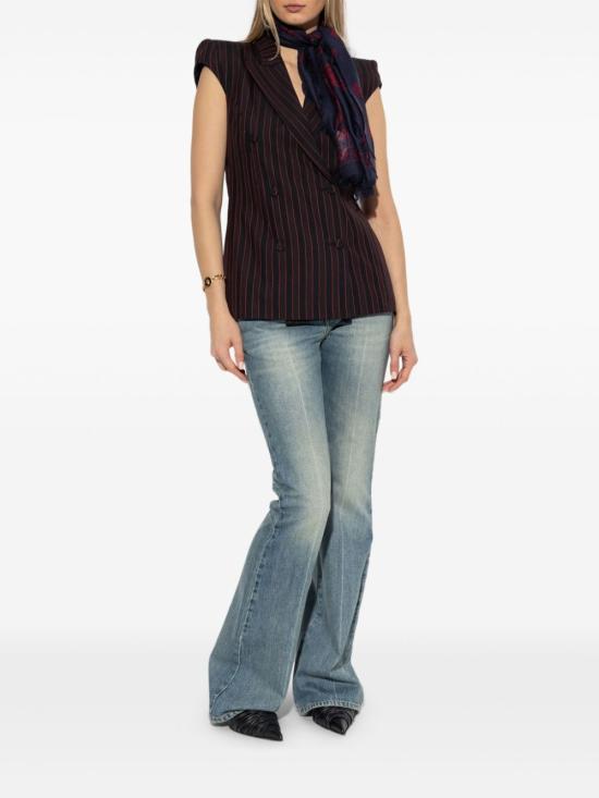  알렉산더 맥퀸 데님 팬츠 817639QMACV sky - ALEXANDER MCQUEEN