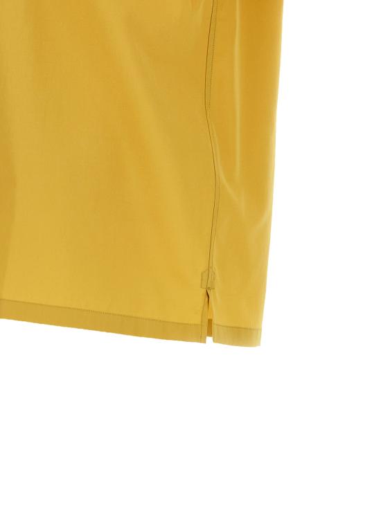 25SS 프라다 반팔 셔츠 UCS414SUMO16FYF0037 Yellow - PRADA